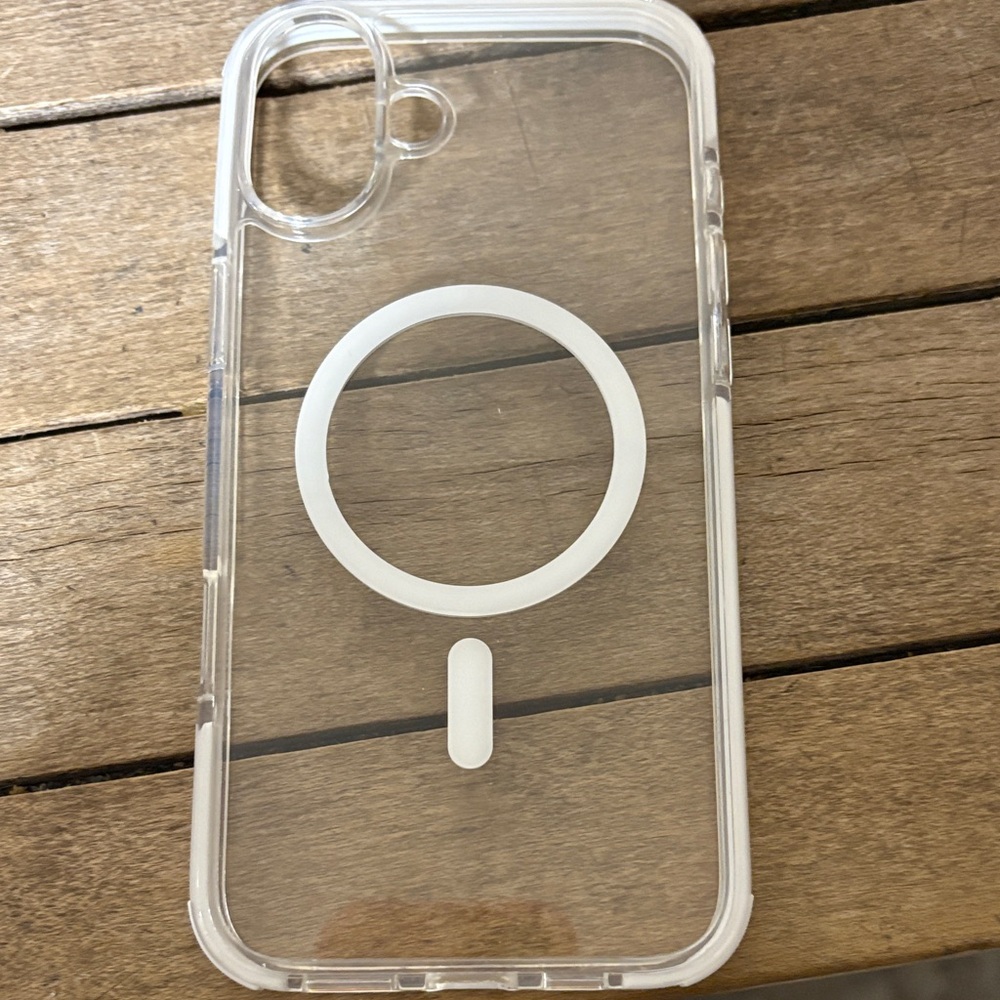 Clear IPhone  16 plus Case with MagSafe Compatibility